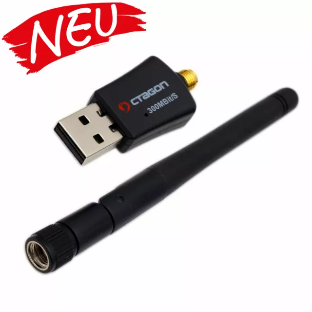 OCTAGON WL318 WLAN 300 Mbit/s USB 2.0 Adapter für VU+ Gigablue Protek Octagon