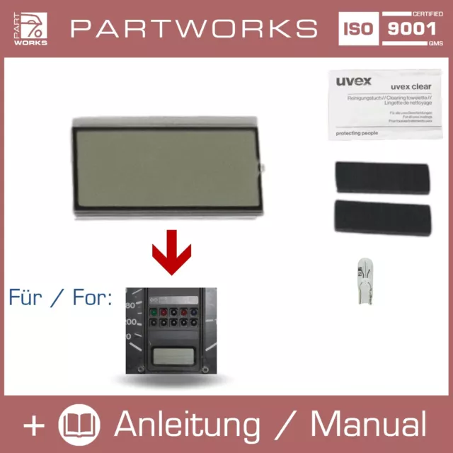 Tacho Display für VW Golf MK1 2 I II Kombiinstrument Digitaluhr Reparatur