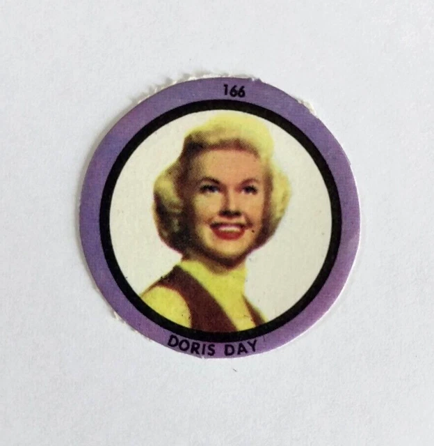 1968 Vintage Argentina Card Doris Day American Actress Film Star-Rare Original