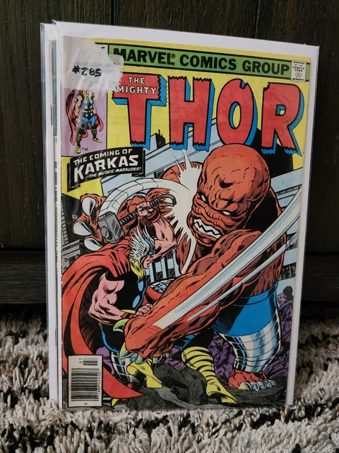The Mighty Thor Vol. 1 Comic Book Lot #233 254 256 260 266 267 408 Marvel Comics 8
