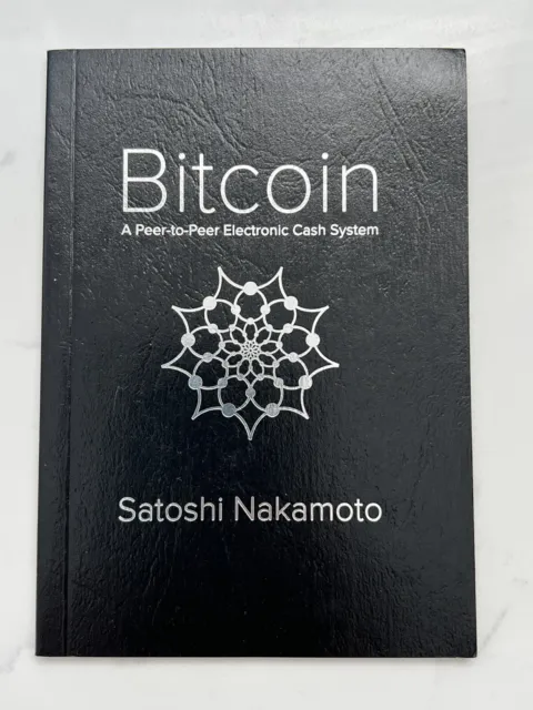 Bitcoin White Paper Mini Booklet BTC Satoshi Nakamoto 2018 Coin Center Crypto