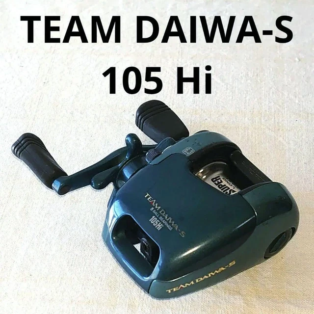 リール TEAM DAIWA-S 105Hi LIMITEDEDITION Team Daiwa S 105Hi Fishing Reel - Rare Boxed Vintage Daiwa