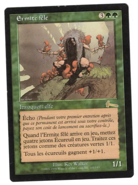 ►Magic-Style◄ MTG - Deranged Hermit - French Urza's Legacy - EX/EX-