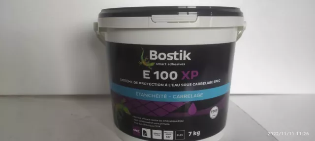 ETANCHEITE BARRIÈRE SOUS CARRELAGE CONTRE L'EAU Bostik E 100 XP 7 KG.