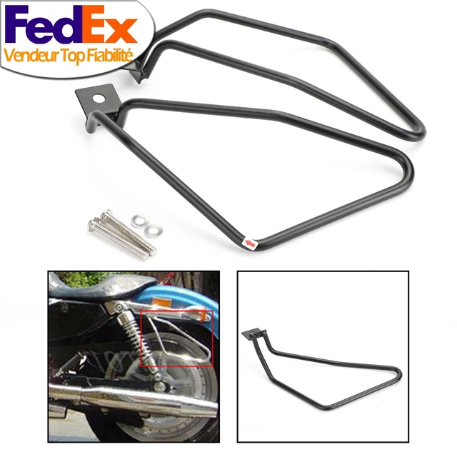 2pcs Support Sacoches Moto, Keenso Support de Sacoche de Selle
