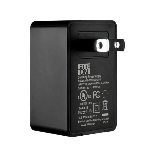 UL 5V USB AC Adapter Charger for Amazon Kindle A02710 FA-0501800SUB 9W Power PSU