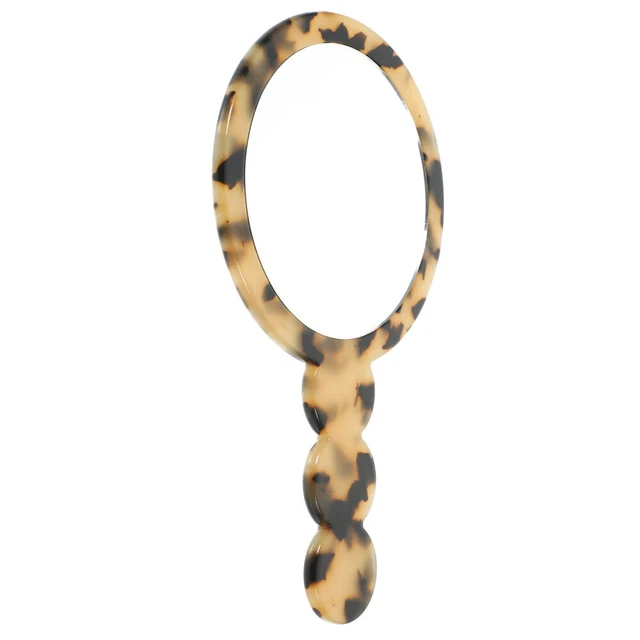 Beaupretty Vintage Handspiegel Mit Griff – Klarer Kosmetikspiegel Für Make-up & Reisen