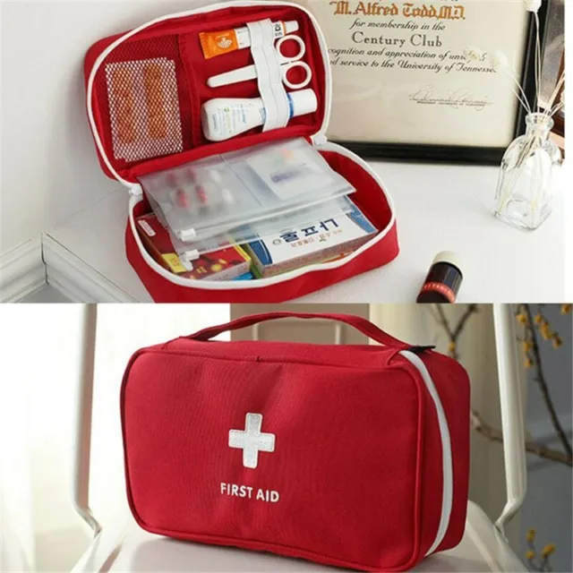 First Aid Kit Bag Emergency Survival Empty Box Heal