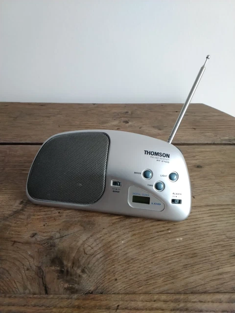 Radio Portable Vintage THOMSON RT 232 L – FM/AM – Noire – Fonctionnelle