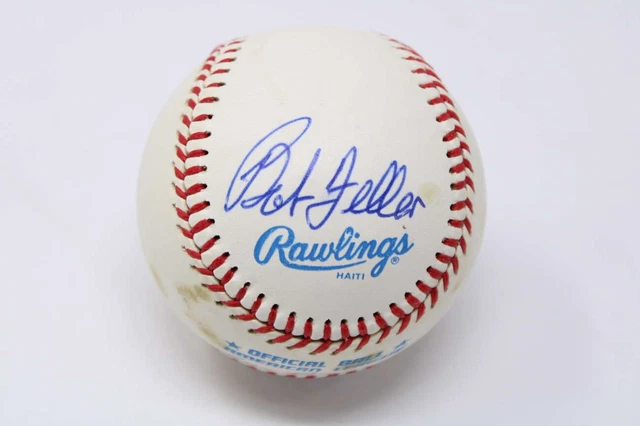 Bob Feller Baseball Signed Auto PSA/DNA Authenticated Cleveland Indian ID:353315 Bob Feller Baseball Signed Auto PSA/DNA Authenticated Cleveland Indian ID:353315