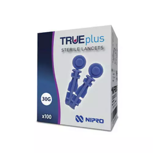 TRUEplus Sterile Lancets 30g x100