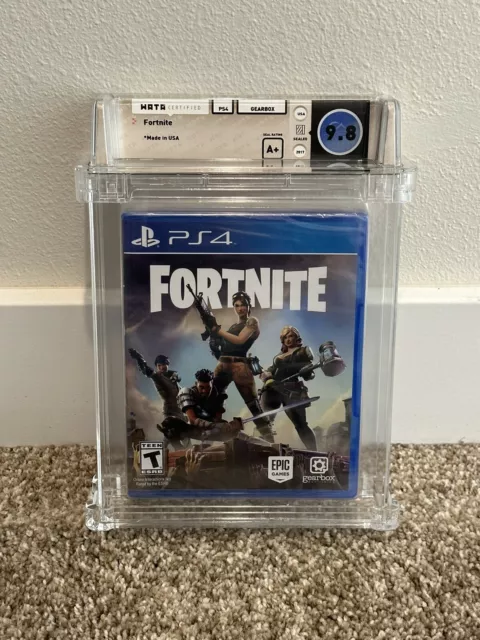 XBOX ONE - FORTNITE - FACTORY SEALED - WATA 9.8 A - EPIC GAMES 2017 FIRST  PRINT