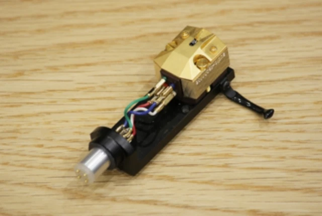 Audio-Technica AT33E MC Phono Cartridge MG-10 Headshell USED JAPAN analog sound Audio-Technica AT33E MC Phono Cartridge MG-10 Headshell USED JAPAN analog sound