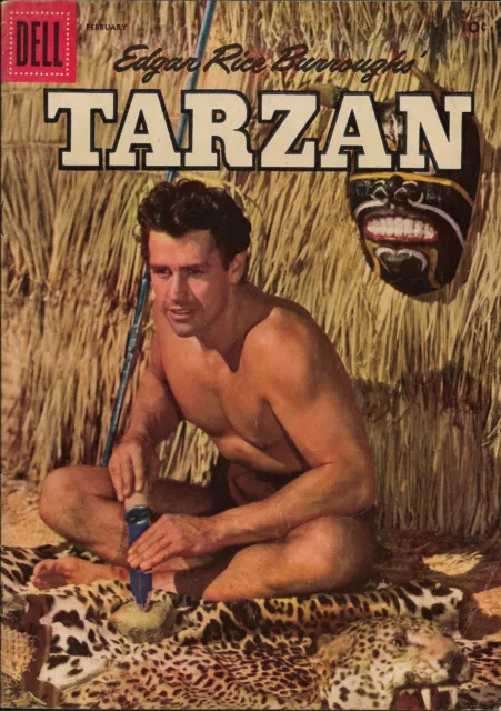 Edgar Rice Burroughs Tarzan #89 - Dell Comics - Silver Age 1957