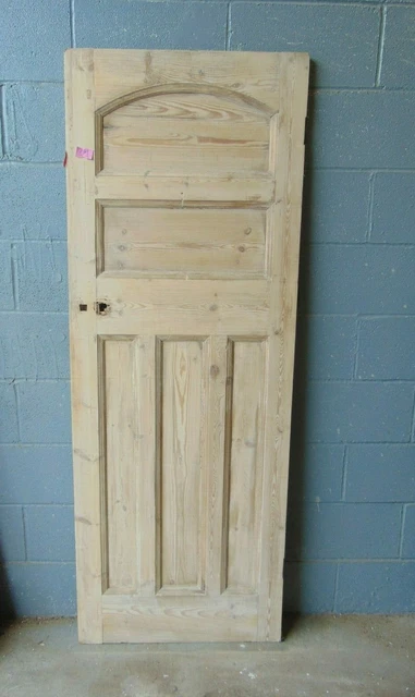 Reclaimed Pine Georgian   Internal  Wooden Door 791