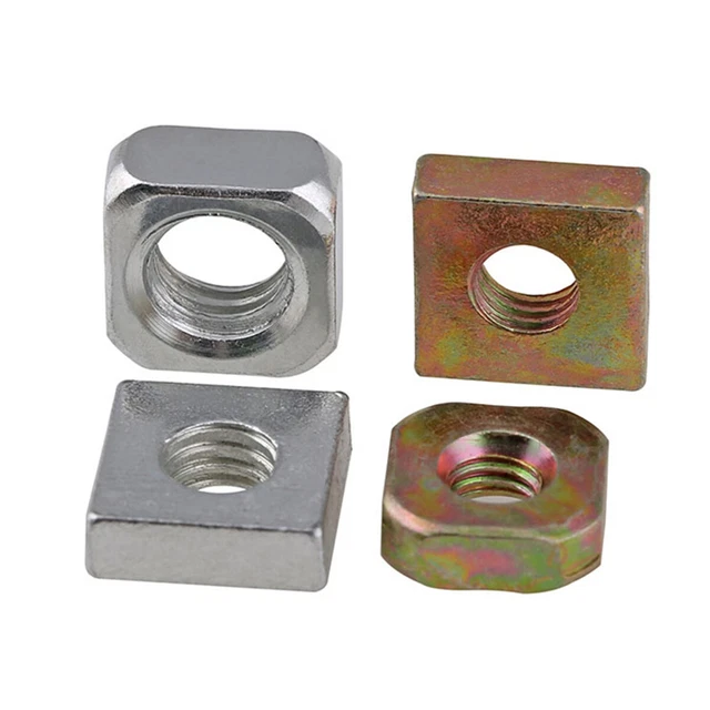 Écrous à Souder Ronds M6 - Lot De 4 Pièces (10x13.5mm) - Pour Insert Fileté