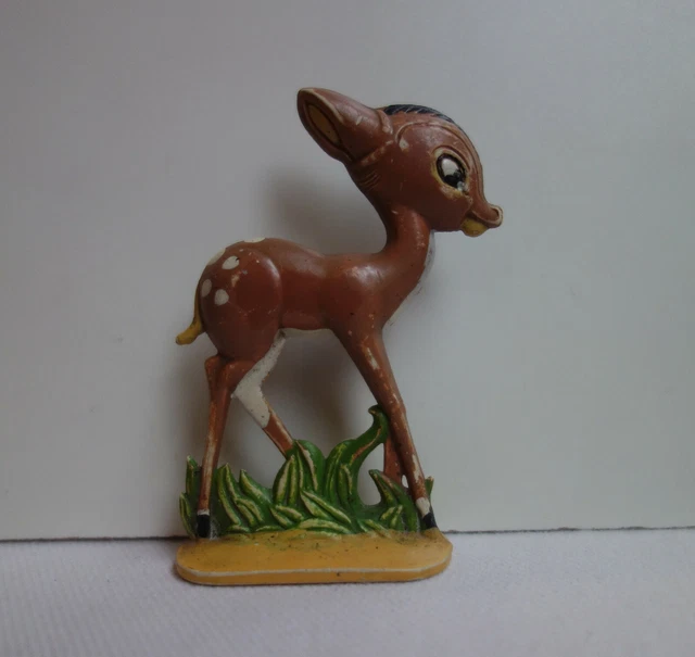 Figurine Publicitaire Ancienne Poussin Lustucru - Plastique Yeux Mobiles 1960/70
