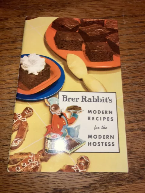 Marilyn Brass Collection Advertising Cookbook Brer Rabbit Cooking Molasses