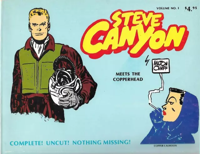 Steve Canyon Meets the Copperhead Vol. 1 SC 1977 Comic Art Publishing Co.