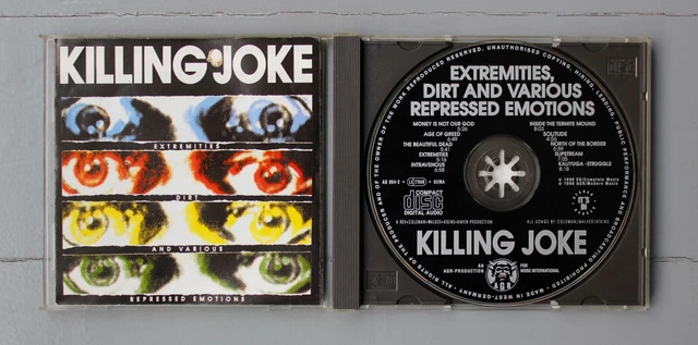 KILLING JOKE EXTREMITIES, Dirt & Various Repressed Emotions CD (1990