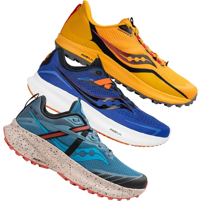Saucony Ride 15 Peregrine 12 ST Trail Herren Damen Sport Training Laufschuhe neu