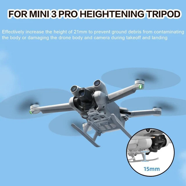 Protector de pierna extendido plegable tren de aterrizaje elevado para 3 Mini Pro B1V5
