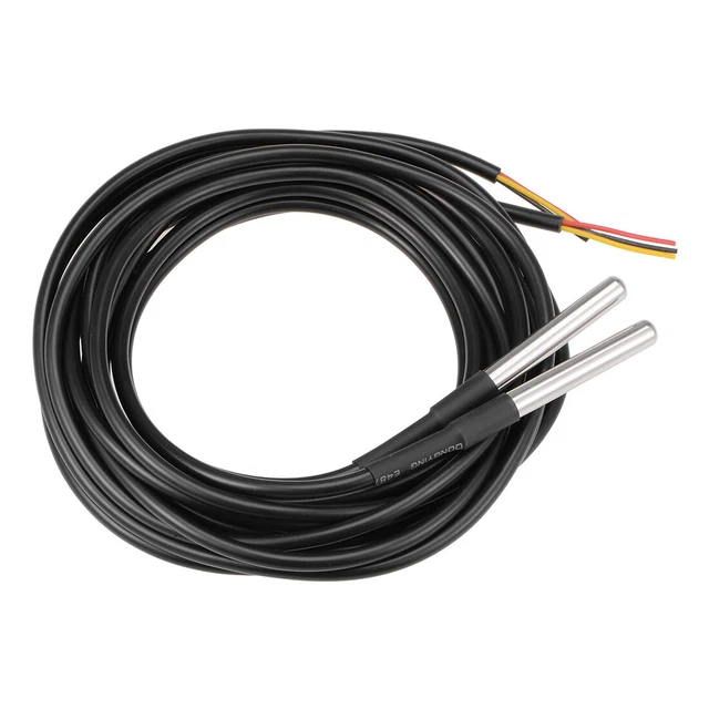 DS18B20 TEMPERATURE SENSOR Waterproof Digital Thermal Probe Sensor 2M 2