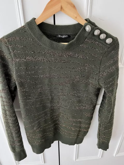 authentic Balmain sweater $750