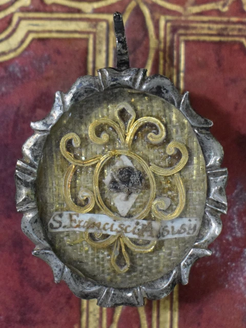 RELIC RELIQUARY RELIQUIA relicario reliquiario shrine S.FRANCESCO D ...