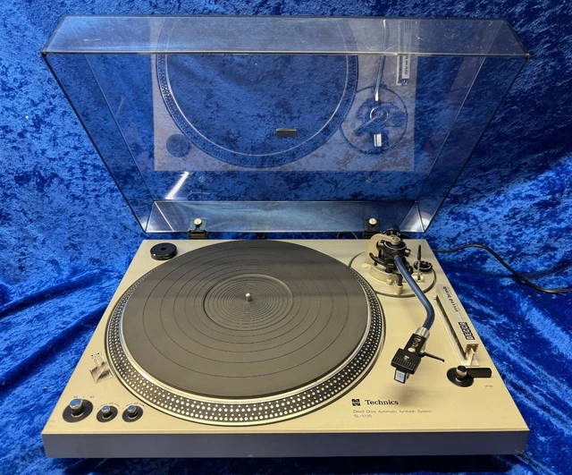 Platine Vinyle Technics SL-B2 – Automatic Servo – Argentée – Fonctionnelle – Japon