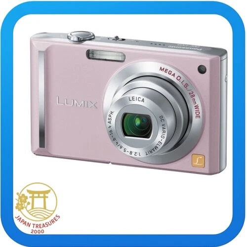 PANASONIC DIGITAL CAMERA Lumix Cocktail Pink Dmc-Fx55-P