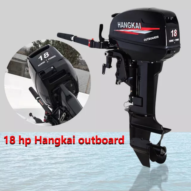 Boat Engine Motor CDI System 18HP 2-Stroke Petrol Power Outboard Engine Fishing