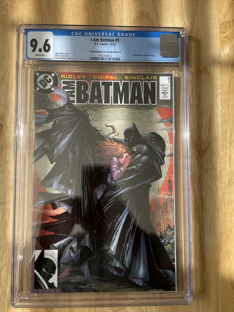 I Am Batman #1 CGC 9.6- Batman #423 Homage Cover Kirkham Trade Dress Variant
