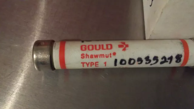 Fusible D'amplis Gould Shawmut A480T1E 4800 Volt 1E Type 1 2