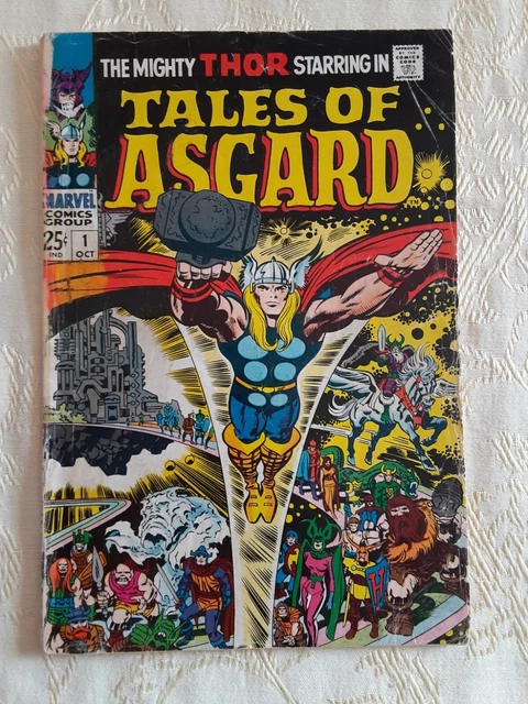 TALES of ASGARD Comic Vol. 1 No. 1 (MARVEL October 1968) Staring THE MIGHTY THOR