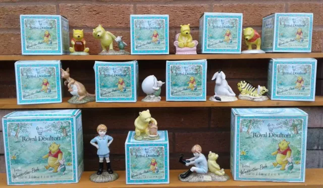 Royal Doulton - Winnie The Pooh Collection Selection.