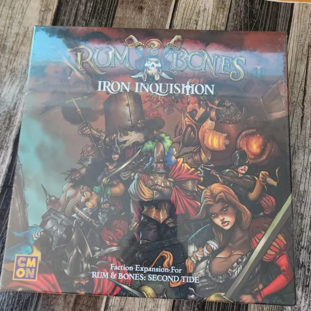 Rum & Bones Iron Inquisition Second Tide Expansion BRAND NEW SEALED RARE CMON 2