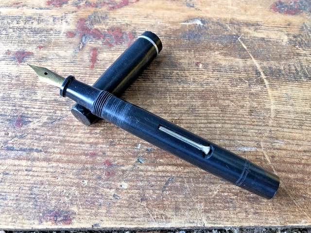 Ancien Stylo Plume Et Porte-mine JIF - 2 Couleurs - Occasion Vintage