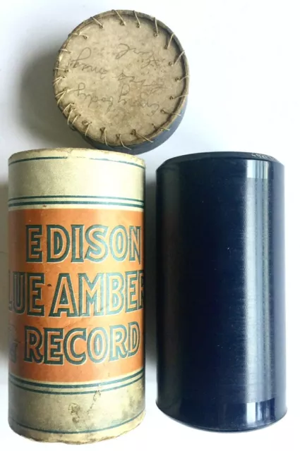 Antique 1924 "The Pal That I Loved" Edison Blue Amberol Cylinder Record #4921