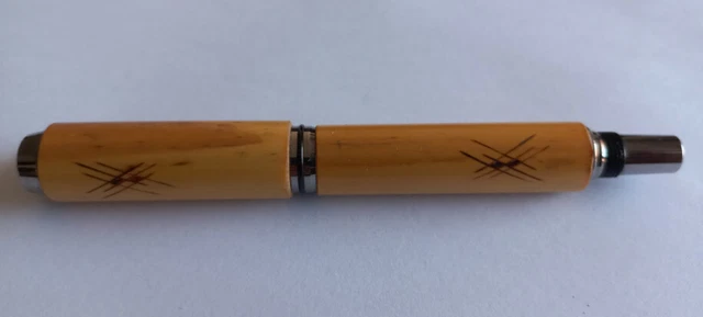 Bonita Pluma De Madera Personalizada Con Nombre