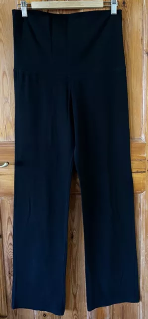 Blooming Marvellous Black Over Bump Maternity Comfy Jersey Trousers Size 12