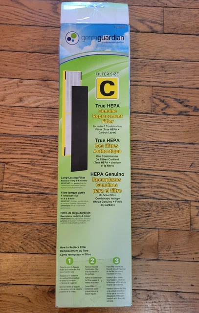 Germ Guardian Air Purifier Filter FLT5000 GENUINE HEPA Replacement Filter C