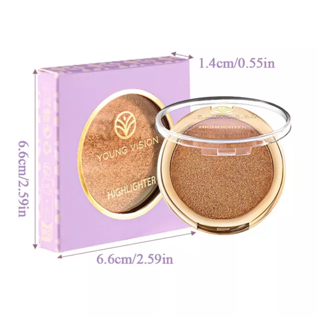 Rimmel Radiance Shimmer Brick Bronzer Multi-Tone Shimmer Powder *Alle F 3