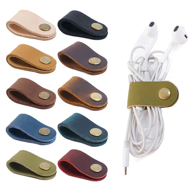 Picozon Lot De 12 Clips Magnétiques Pour Câbles - Organisateur Adhésif Pour Bureau, Voiture, Maison - Blanc
