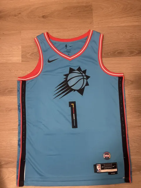 Suns #1 Devin Booker Blue 2023 Nike City Edition Swingman Jersey –  ThePlaybookby3FourteenDesignz