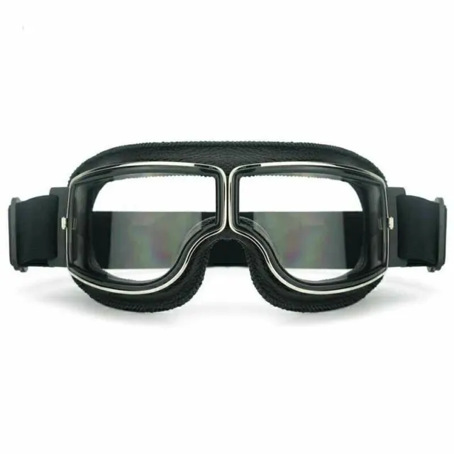 Motorradbrille Für Brillenträger Fliegerbrille Boarder Retro Piloten Goggles