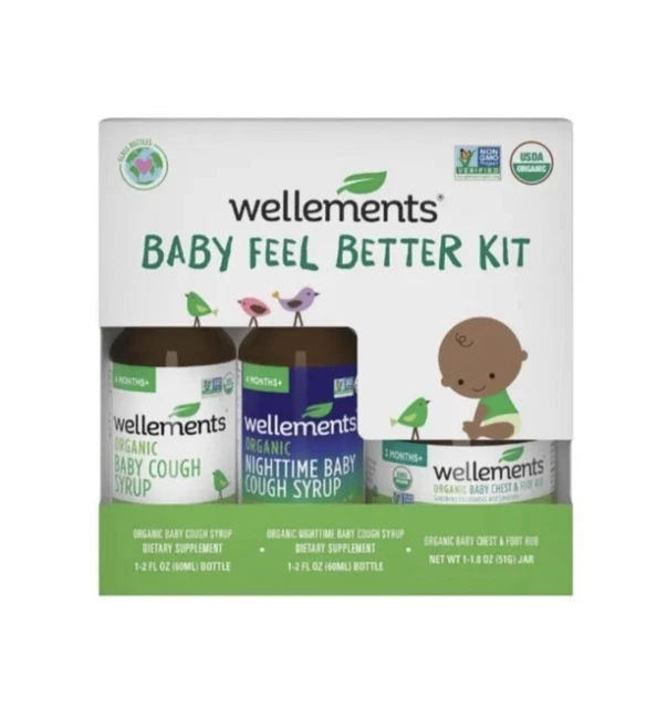 Wellements Baby Feel Better Kit - 3pc  Best by 02-23