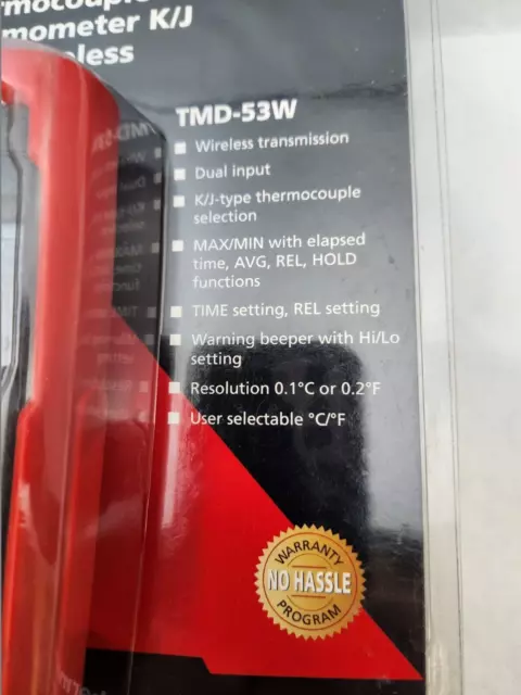 Amprobe TMD-53 K/J Type Dual Input Thermocouple Thermometer 3