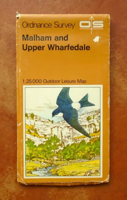 Ordnance Survey Outdoor Leisure Map: MALHAM & UPPER WHARFEDALE 1975