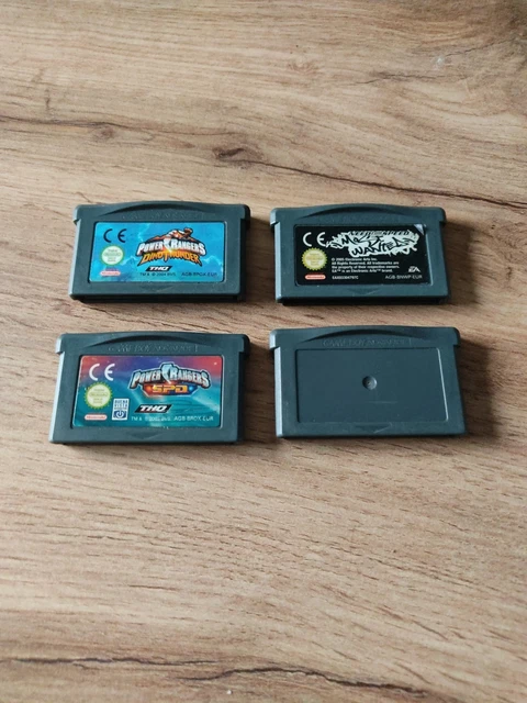 NOTICE NINTENDO GAME Boy Advance GBA Power Rangers la Force du Temps EUR 10,00 - FR